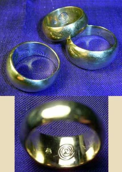 Bague d'attirance d'amour consacrée